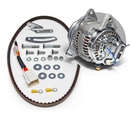 ALKTAPLUS068R - A Plus Series 55A Race alternator kit with an 100mm Pulley