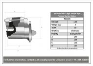 RAC184 MGB High Torque Starter Motor