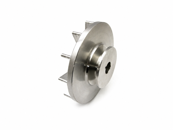 Powerlite Single Groove 60mm Pulley 17mm Shaft with fan
