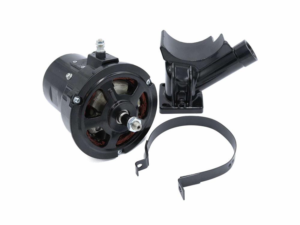 Powerlite 90 Amp VW Beetle Alternator-Black