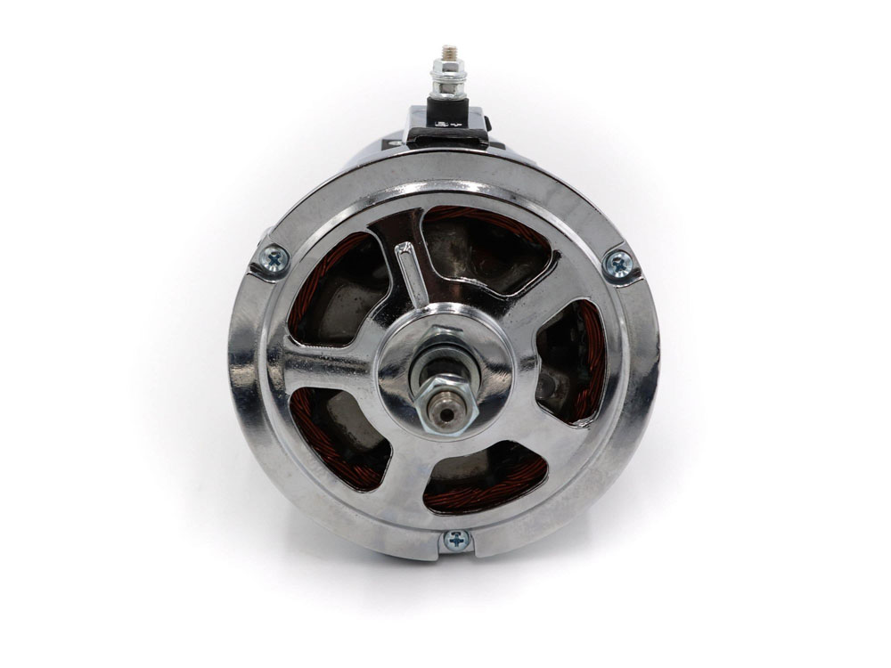 VW Beetle Alternator 90amp in silver chrome