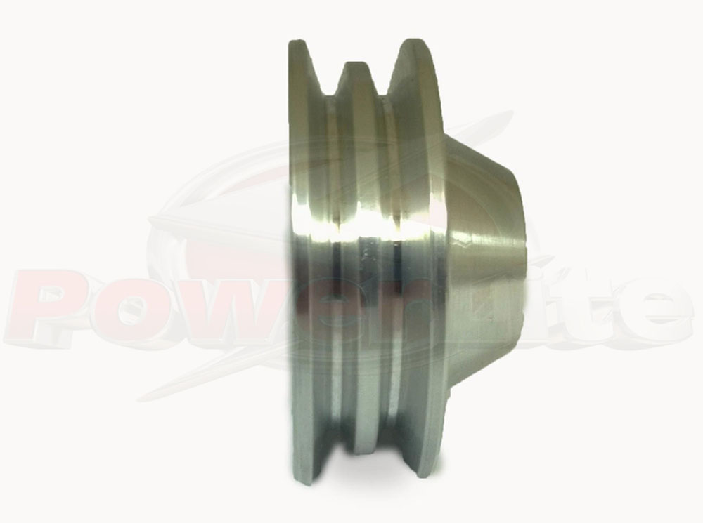 Powerlite Double "V" 70mm Pulley 17mm Shaft