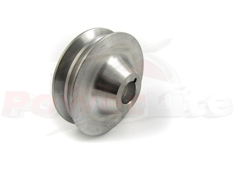 Powerlite Double "V" 80mm Pulley 17mm Shaft