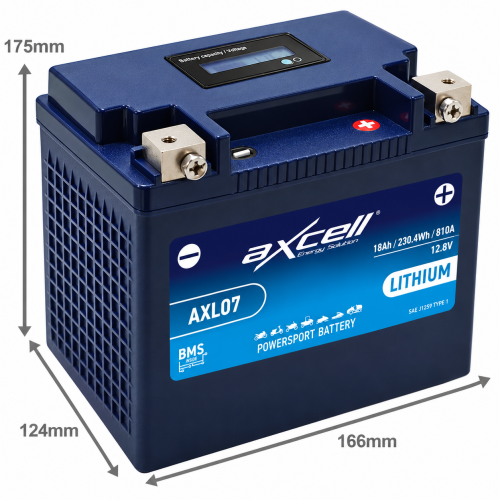 Axcell Lithium Ion Battery 810 CCA
