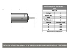 Powerlite Dynalite Porsche 356 12 volt