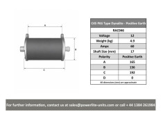 C45 PAS Type Dynalite - Positive Earth