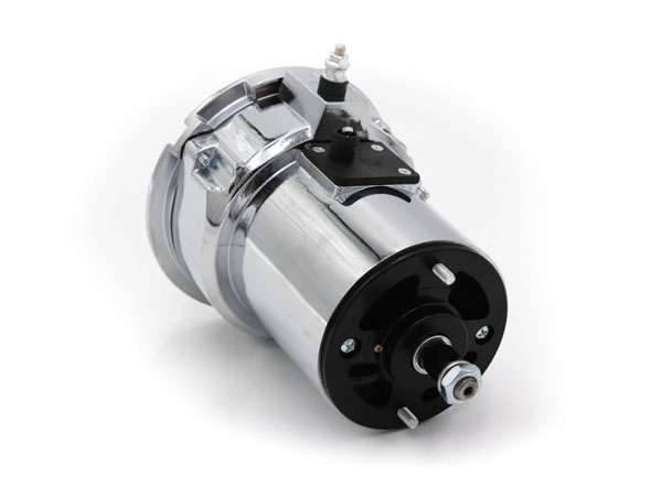 VW Beetle Alternator 90amp in silver chrome