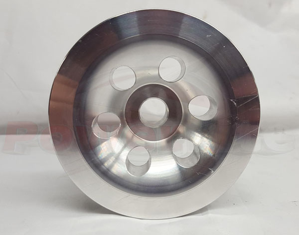Powerlite Single Groove 100mm Pulley 15mm Shaft