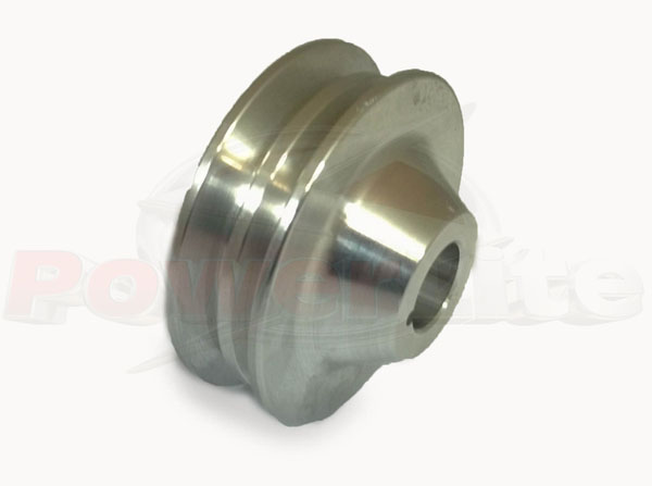 Powerlite Double "V" 70mm Pulley 17mm Shaft