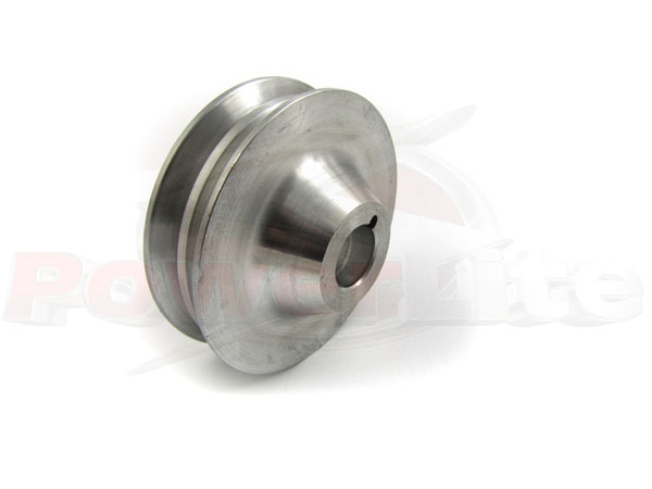 Powerlite Double "V" 80mm Pulley 17mm Shaft